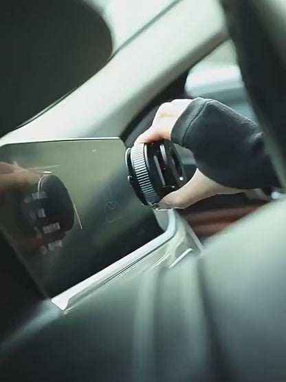 Soporte de Auto Magnético 360° con Ventosa de Vacío: Sujeción Ultra-Firme para Tablero y Cristal