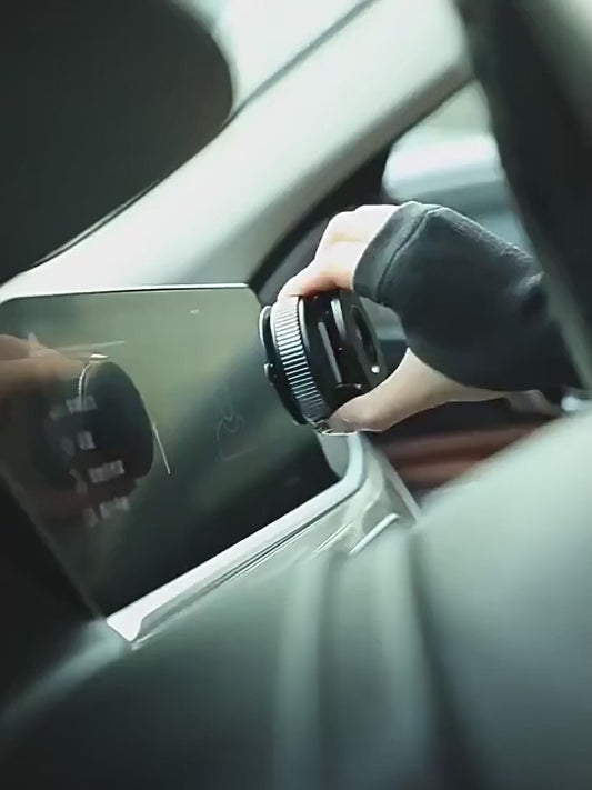 Soporte de Auto Magnético 360° con Ventosa de Vacío: Sujeción Ultra-Firme para Tablero y Cristal